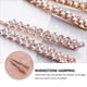 thumbnail image 4 of 2 pares de horquillas de cristal con brillantes diamantes de imitación, elegantes y decorativas para mujer (diamantes de imitación AB), 4 of 8