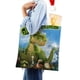 thumbnail image 4 of Gigantosaurus Bolso de tela con estampado de lienzo para mujer, bolsa de compras reutilizable y estética, con cremallera interior, regalo para mujer,38*45cm., 4 of 6