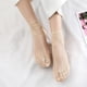 thumbnail image 2 of Calcetines tobilleros de encaje para mujer - 5 pares de calcetines con volantes - Calcetines tobilleros de rejilla para mujer, 2 of 5