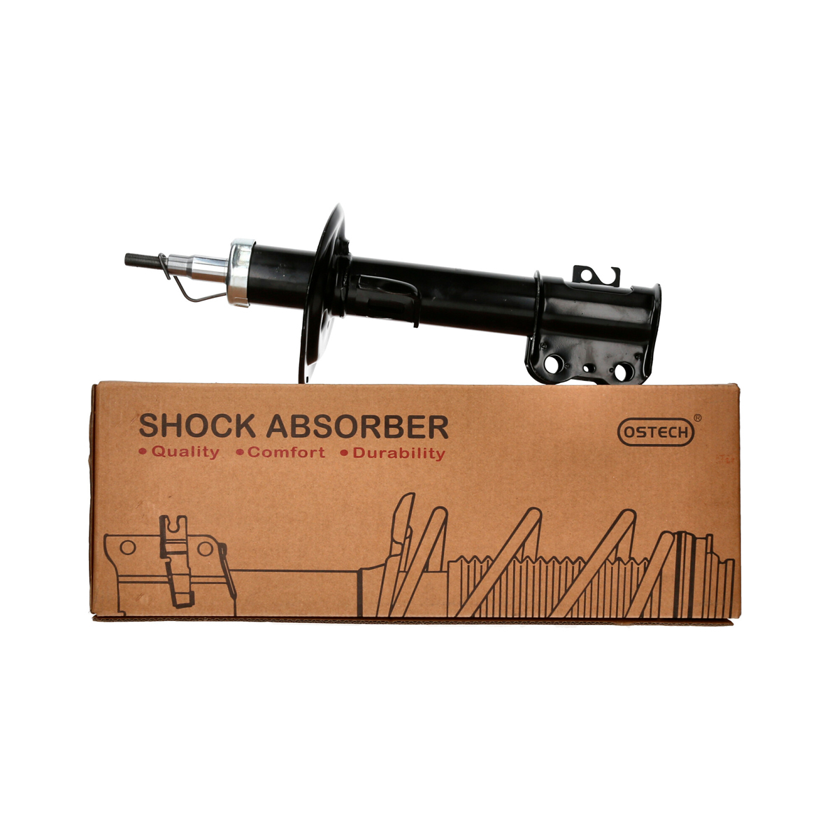 Ostech - Par Amortiguadores Delanteros Chery Arrizo 3 2016-2021