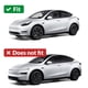 thumbnail image 2 of Sombrillas de techo VION Tesla Model Y Precision Fit 2020-2024, 2 of 9