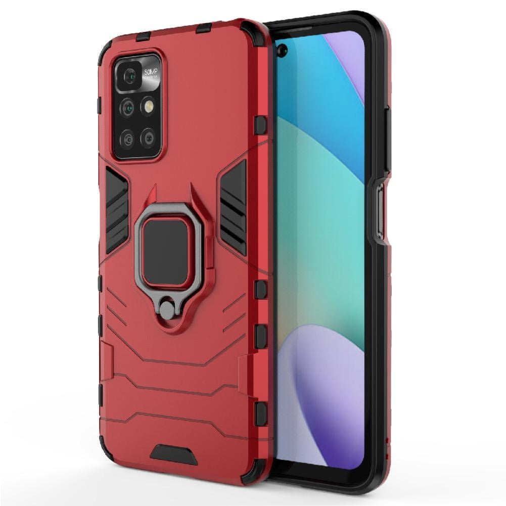 Foxdock Funda Antigolpes Para Xiaomi Redmi 10 4g – Protección Total Con Soporte Y Diseño Robusto