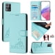 thumbnail image 1 of Funda tipo cartera FOXDOCK para T-Mobile Revvl 6 Pro 5G con soporte, ranuras, RFID, diseño de gato, 1 of 5