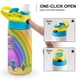 thumbnail image 4 of Sunny Bunnies Botella de Agua con Tapa Pop Top de Un Toque, Acero Inoxidable, a Prueba de Fugas, para Deportes, Botella Infantil azul 12 oz, 4 of 6