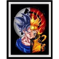 Genérico - Cuadro Decorativo Dragon Ball Trunks Medidas 30X40 Cm