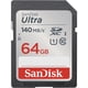 thumbnail image 1 of Tarjeta de memoria SanDisk Ultra SDXC 64GB UHS-I C10 U1 - 140 MB/s, 1 of 5