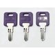 thumbnail image 1 of Llaves RV Tiptop Home G351 Morado (3 unidades), 1 of 1