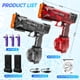 thumbnail image 5 of Pack de 2 pistolas de agua eléctricas Funwee de alta capacidad y largo alcance, 5 of 6
