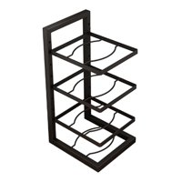 Bothyi - Estante Organizador De Sartenes, Estante Resistente Para Ollas Para Cocina, Debajo Del Gabinete, Cuatro Capas