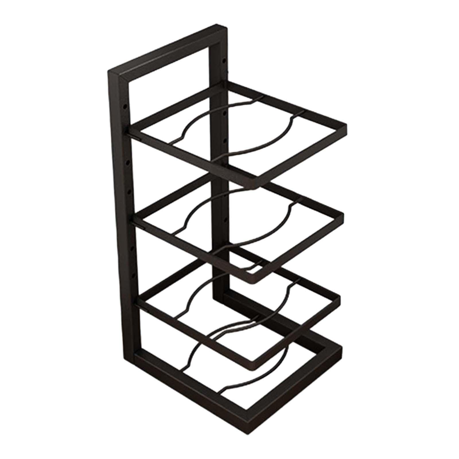 Bothyi - Estante Organizador De Sartenes, Estante Resistente Para Ollas Para Cocina, Debajo Del Gabinete, Cuatro Capas