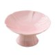 thumbnail image 3 of Soporte De Postre De Cerámica Con Base, Plato De Fruta Para Cupcakes, Donas Y Encimera De Cocina, Color Rosa, 3 of 5