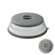 thumbnail image 1 of Tapa para microondas Tourvee, plegable, apta para alimentos, de plástico BPA, gris, 1 of 8
