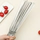 thumbnail image 2 of 20pcs Stainless Steel Skewer, Flat Barbecue Skewer, BBQ Needle Stick, Garden Outdoor Camping Tools, BBQ Grill Accessories Gadgets, 2 of 2