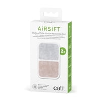 Almohadilla Purificadora De Aire Catit Airsift Dual Action, Paquete De 2 Unidades Para Gatos