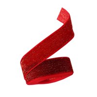 Magideal - Cintas Navideñas, Cintas Para Envolver, Decoraciones De Ramo Floral, Cintas Con Borde Con Cable, Cintas De Terciopelo Para Fiesta En Casa, Aniversario 20Mm