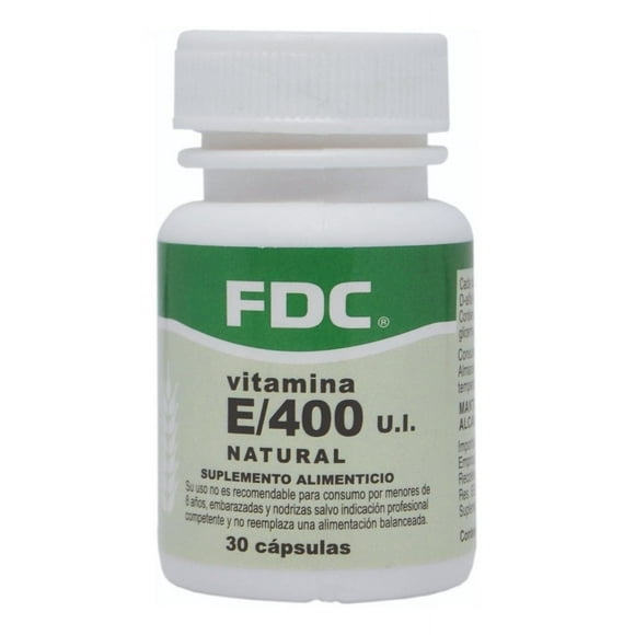 Vitamina E Natural 400 Mg X 90 Capsulas