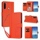 thumbnail image 2 of Funda Cartera Trébol para Xiaomi Redmi Note 8 4G con Ranuras Tarjetas y Carga Inalámbrica Naranja, 2 of 6