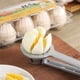 thumbnail image 2 of Mejores utensilios de acero inoxidable cortador de cuña cortador de huevos, divide huevos hervidos duros en 6 segmentos iguales en una acción, 2 of 3