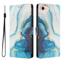 Foxdock Funda Tipo Cartera Para Iphone 6/7/8 Con Soporte Y Correa – Diseño De Patrones Lindos