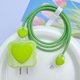 thumbnail image 3 of Cubierta para cargador USB zougon 3D Corazón de Amor Transparente y Suave, 3 of 6