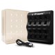 thumbnail image 1 of Cargador de baterías CTYOUNG de 8 ranuras USB-C para pilas de litio de 3,6 V, 1 of 7