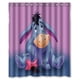 thumbnail image 1 of Cortina de ducha de dibujos animados de burro Pooh Eeyore, juego de cortina de baño con ganchos, tamaño 60 x 72 pulgadas, 1 of 3