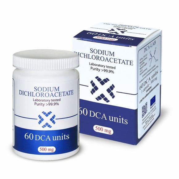 Sodium Dichloroacetato 500 Mg 60 Cápsulas Puras