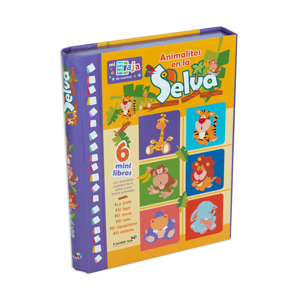 Zig-Zag - Libro Mi Caja De Cuentos - Animalitos De La Selva