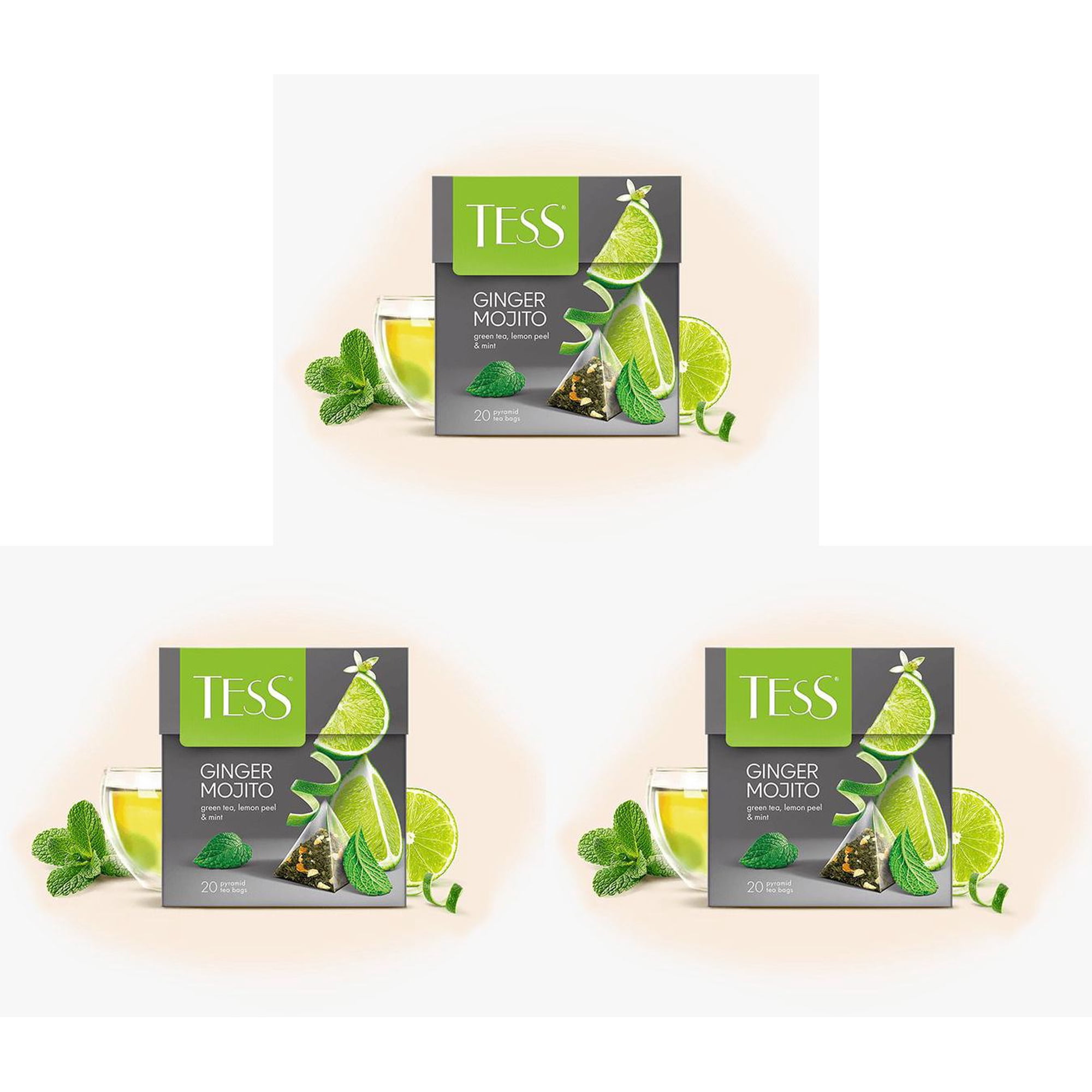 Pack 3 Tess Ginger Mojito