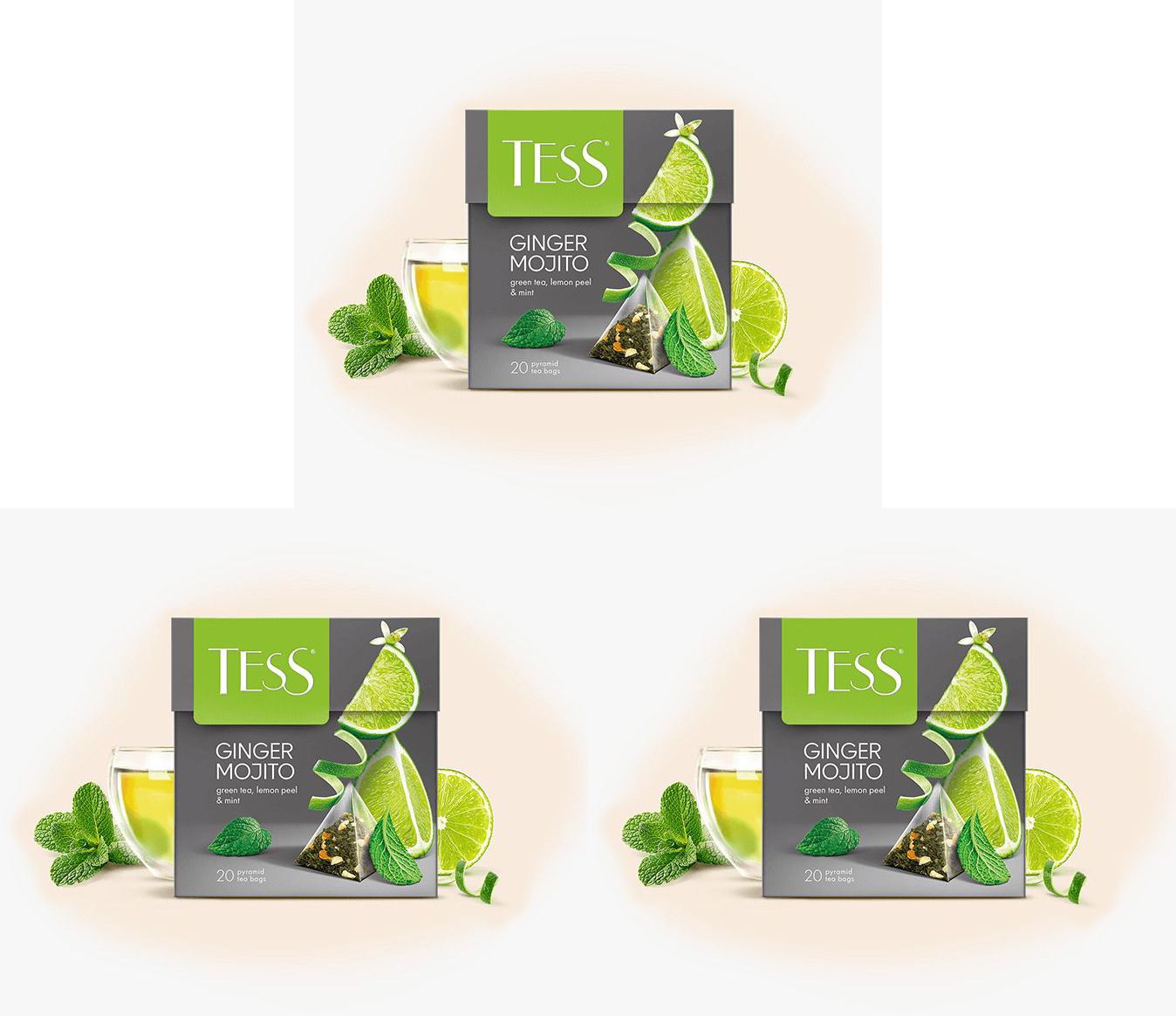 Pack 3 Tess Ginger Mojito