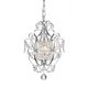thumbnail image 1 of Candelabro Edvivi 28 cm Cromo con Cristal – 1 Luz, 1 of 9
