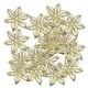 thumbnail image 3 of 100 Uds. De Abalorios De Flores De Filigrana De Metal, Fabricación De Joyas, Accesorios Para El Cabello DIY, Aureate, 3 of 5