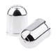 thumbnail image 1 of 2x 50mm Chrome Tow Bar Ball Cover Cap Coche Remolque Enganche Towball Protect, 1 of 5