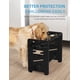thumbnail image 4 of Tazones Elevados para Perro Vantic Ajustables Mediano Negro, 4 of 6