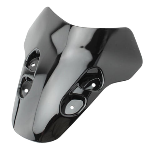 Ioensy - Parabrisas De Motocicleta Para Yamaha Mt-07 Mt07 2021 Premium Negro