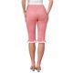 thumbnail image 3 of Pantalones de Cuadros para Mujer de Cintura Baja 3/4 Largo a la Rodilla Capri Leggings XL Rojo, 3 of 6