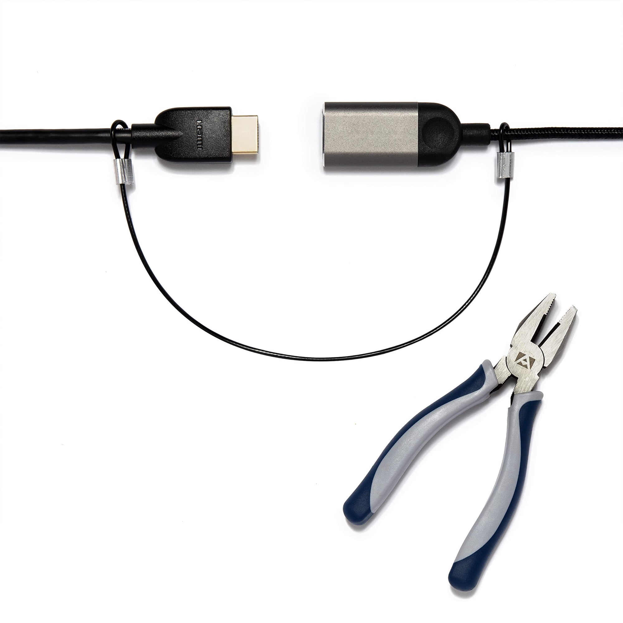 Cable Lock Tetherties, Resistentes, Para Ordenadores, Color Negro, Paquete De 60