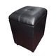 thumbnail image 2 of Pouf Baul Negro Eco Cuero 40*33*45 Rimar, 2 of 5
