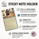 thumbnail image 3 of Soporte para notas adhesivas Caroline's Treasures Yorkie Fall Kitchen, 3 of 7