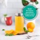 thumbnail image 2 of Botellas de vidrio para jugo All About Juicing 300 ml, paquete de 4 con tapas, 2 of 9