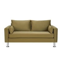 Bodevir - Sofa Sky 3C Felpa 12 Verde Musgo