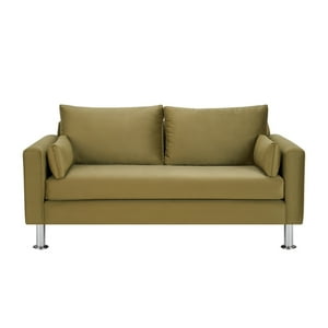 Bodevir - Sofa Sky 3C Felpa 12 Verde Musgo