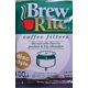 thumbnail image 1 of Filtros de café Brew Rite disco blanco de 3" y 3.5", 1 of 1