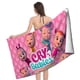thumbnail image 4 of Cry Babies Toalla de playa de secado rápido con diseño temático, regalo para mujeres y niñas, ideal para cumpleaños, fans, amantes de la música, uso en la playa o al aire libre, 78 × 160 cm, 4 of 6