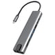 thumbnail image 1 of Hub Usb Tipo C 8 En 1 Usb 3.0 Gris, 1 of 3
