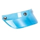 thumbnail image 5 of Escudo Pico De La Motocicleta Para 3 Snap Scratch Resistente Para 3/4 Cascos Azul, 5 of 5