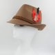 thumbnail image 2 of Sombrero de Disfraz Melesh 59 cm Marrón con Plumas para Oktoberfest, 2 of 6