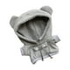 thumbnail image 3 of Ropa Para Muñecas De Peluche Sudadera Para Muñecas Disfraces Disfraz Para Muñecas Con Capucha Atuendo Gris, 3 of 3