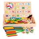 thumbnail image 1 of Juguete Matemático Educativo Montessori Contar Tablero Niños, 1 of 9