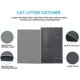 thumbnail image 3 of Alfombra para Arena de Gato Pieviev Capa Doble Impermeable 60x38 cm, 3 of 3